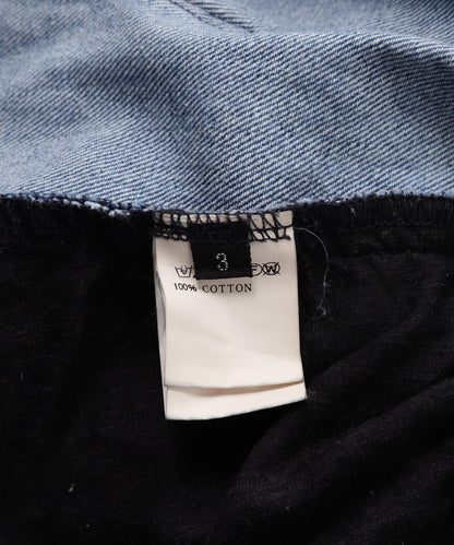 A.F ARTEFACT/VINTAGE TUCK BUGGY PANT/CRUSH