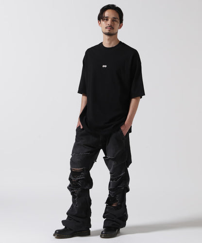 A.F ARTEFACT/VINTAGE TUCK BUGGY PANT/CRUSH