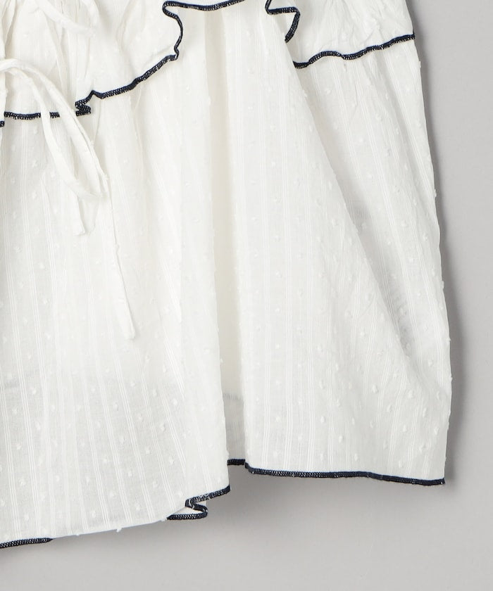 印度 荷葉邊吊帶背心