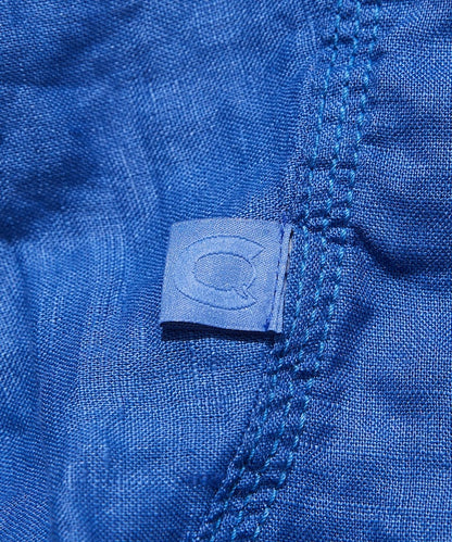Linen Open Collar Shirt