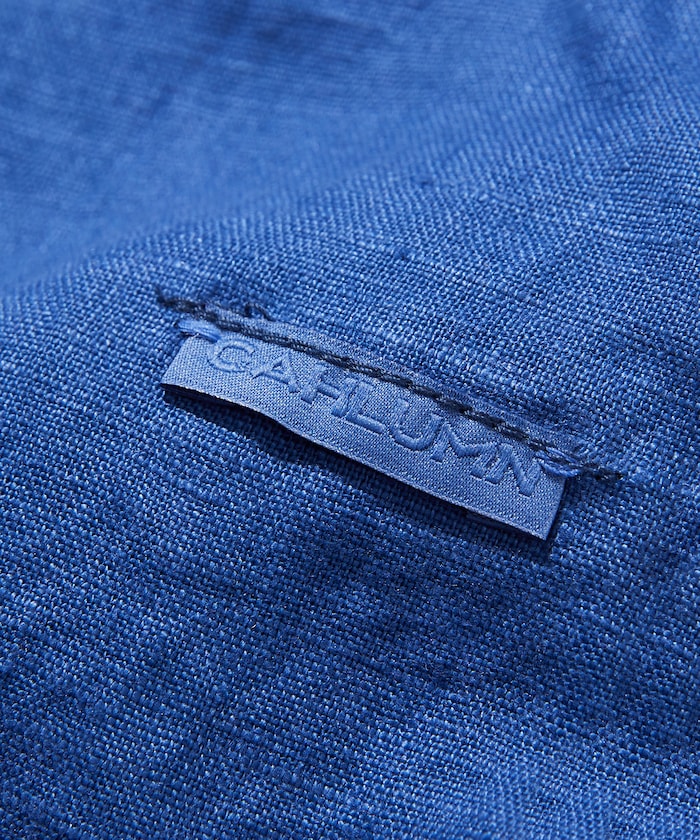 Linen Open Collar Shirt