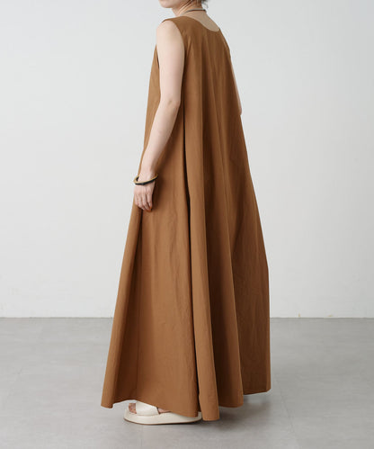 2WAY無袖方形連衣裙