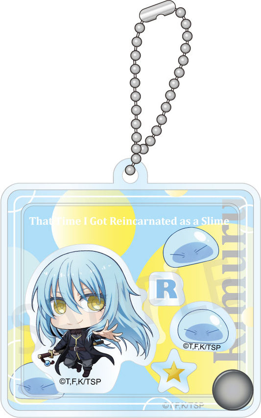 《關於我轉生成為史萊姆這檔事》_迷你角色加強版 搖搖亞克力鑰匙扣 利姆魯