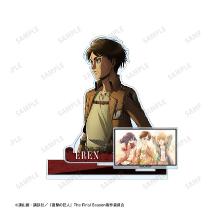 《進擊的巨人》埃倫 帶零件的大號亞克力立牌