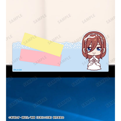 電影 《五等分的新娘》-中野三玖 小巧！婚禮版 角色備忘板