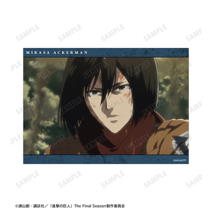 《進擊的巨人》 米卡莎 場景寫真明信片 3張套裝