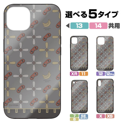 《銀魂》第13·14集共用 真選組總紋 強化玻璃iPhone手機殼