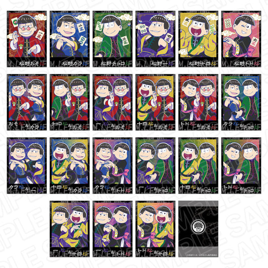 《阿松》×M聯賽_即時相片風卡片(盲盒) 松野家隊版