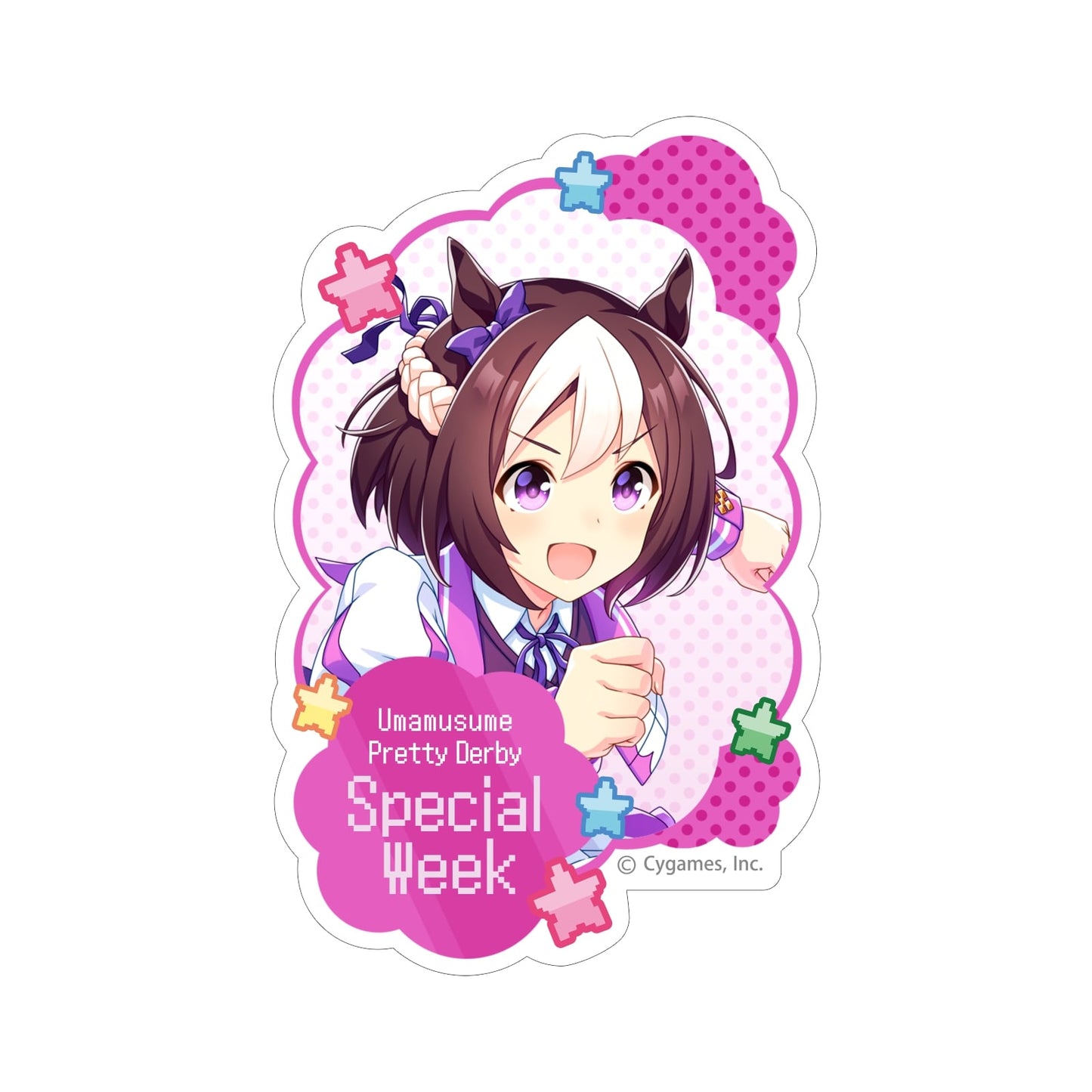 《賽馬娘》_掛貼貼紙／特別版-斯佩夏爾維克、熱血混亂大感謝祭！