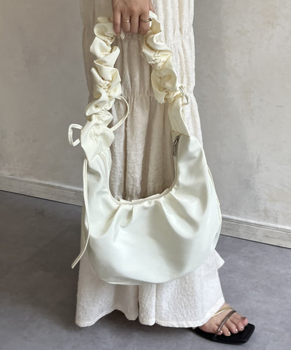 手柄收褶尼龍包