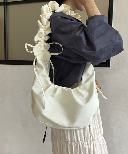 手柄收褶尼龍包