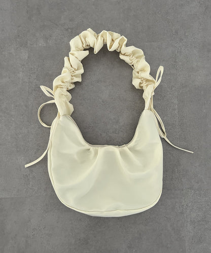 手柄收褶尼龍包