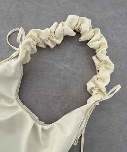 手柄收褶尼龍包