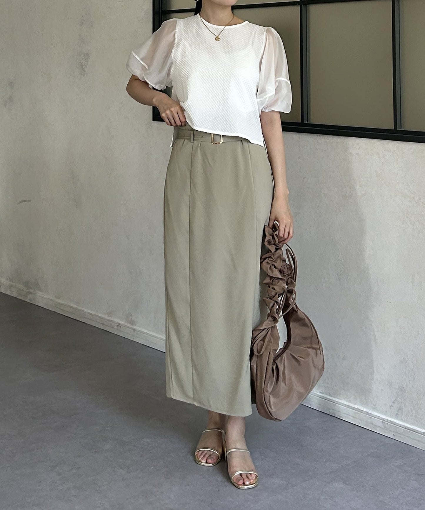 手柄收褶尼龍包