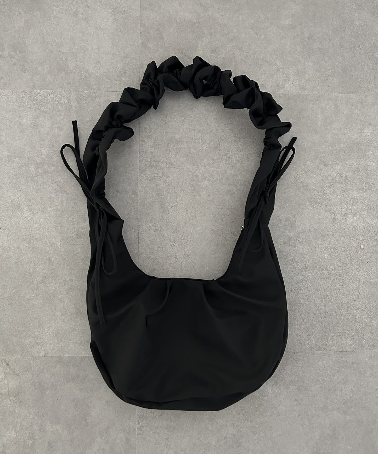 手柄收褶尼龍包