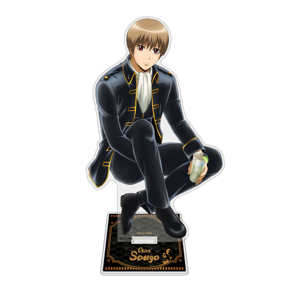 《銀魂》沖田總悟 亞克力立牌(大) 沖田與一杯Ver.