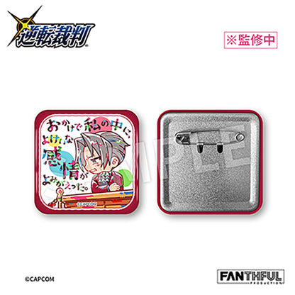 《逆轉裁判》系列_001_FANTHFUL FP010PWAA2024 罐頭徽章盲盒 【整箱/ 12個裝】