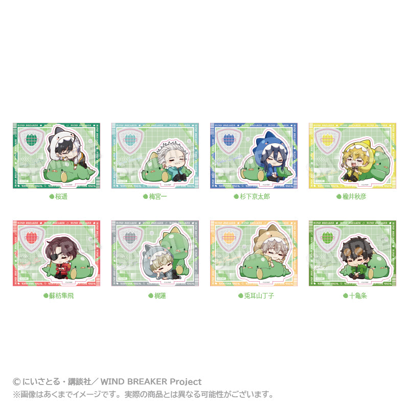 《防風少年》迷你人物立牌 嘎哦收藏版 梶蓮