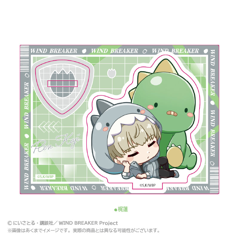 《防風少年》迷你人物立牌 嘎哦收藏版 梶蓮