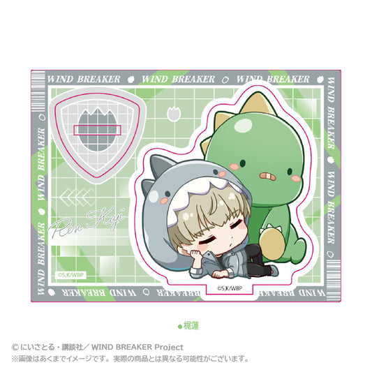 《防風少年》迷你人物立牌 嘎哦收藏版 梶蓮