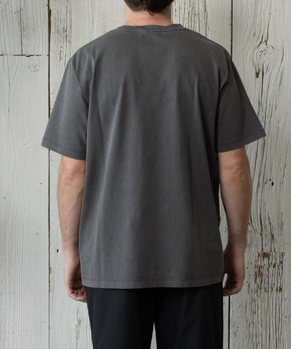 【範例】平滑棉質服裝染V領T-shirt