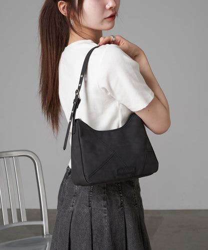 切替復古手提包