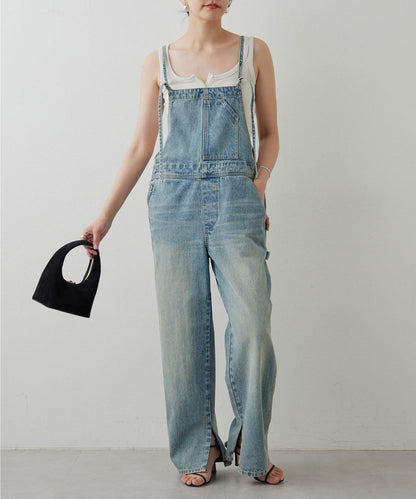 【有尺碼選擇】牛仔揹帶褲