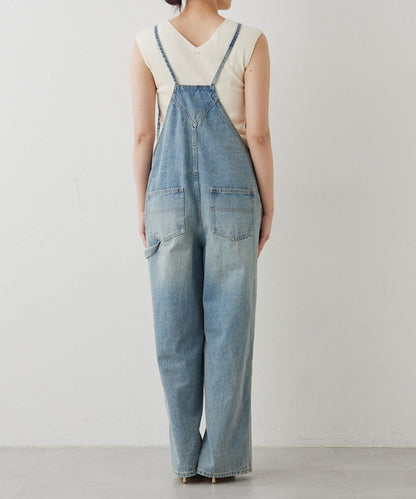 【有尺碼選擇】牛仔揹帶褲