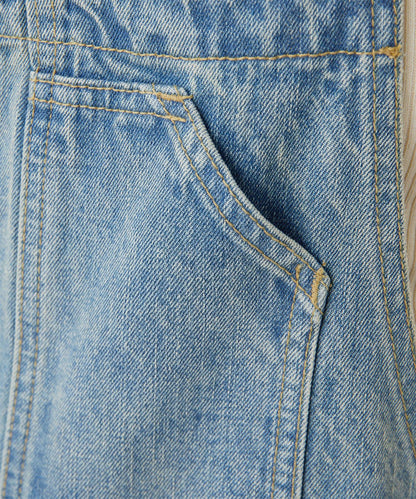 【有尺碼選擇】牛仔揹帶褲