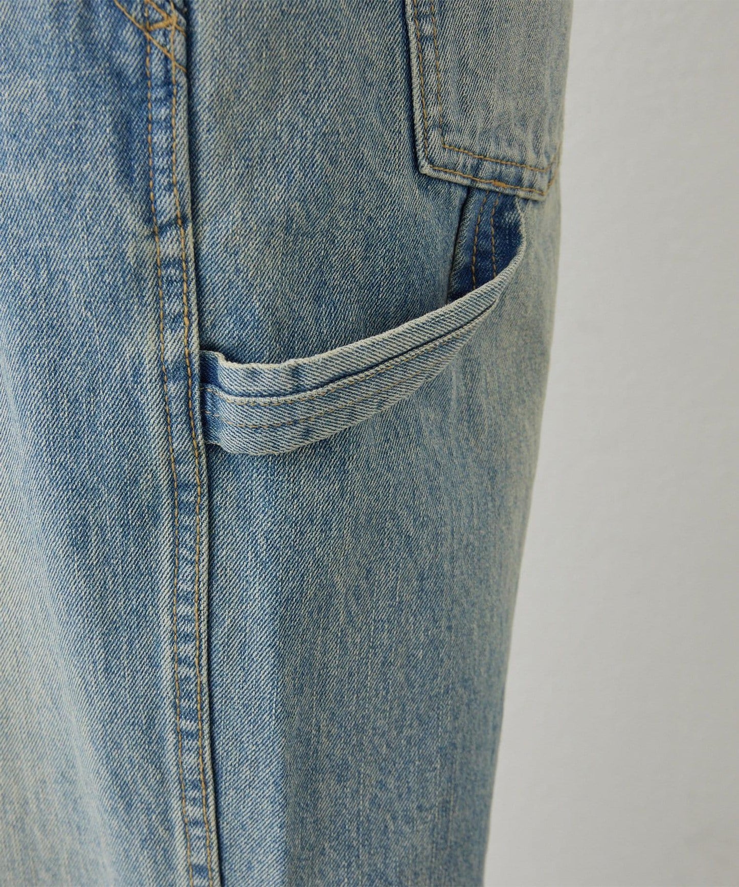 【有尺碼選擇】牛仔揹帶褲