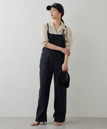 【有尺碼選擇】牛仔揹帶褲