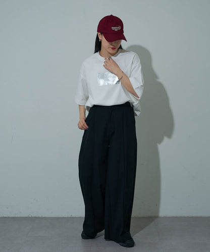 12/天竺箔印花T恤