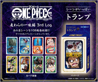 ONE PIECE - 海賊團成員場景撲克牌 3rd Log