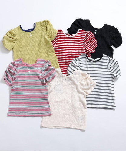 後蝴蝶結交叉T恤部分網絡限定顏色