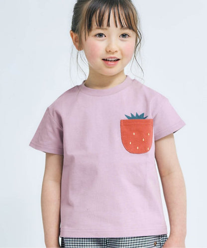 網絡限定口袋圖案T恤