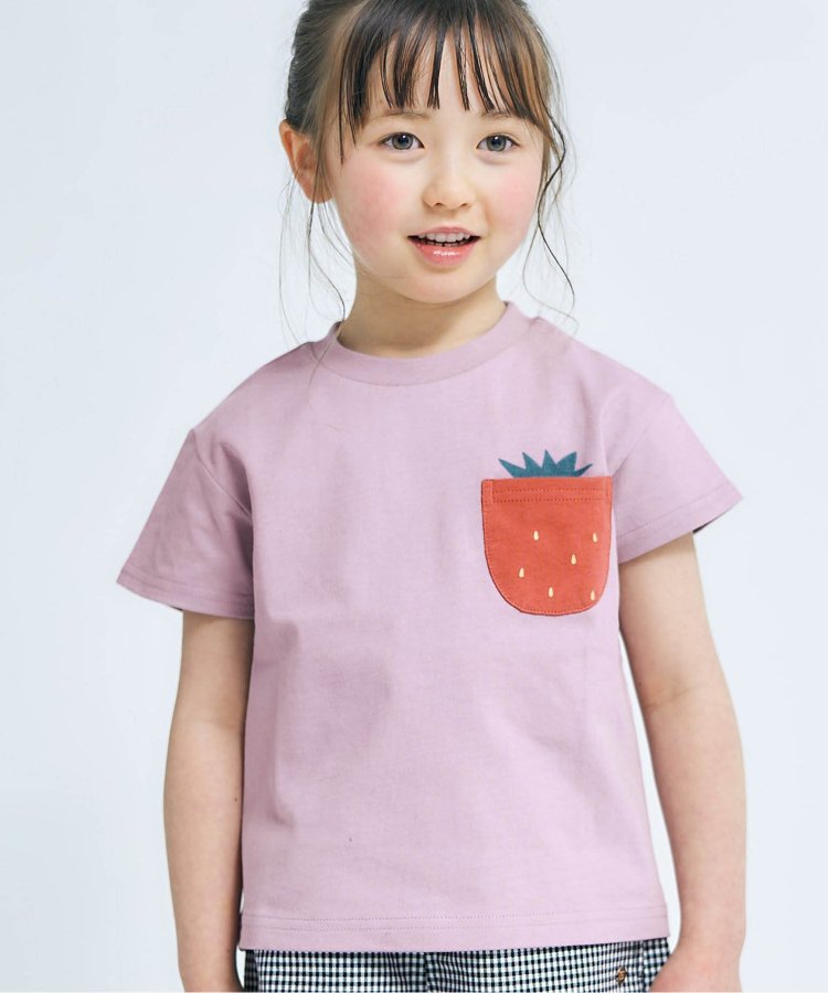 網絡限定口袋圖案T恤