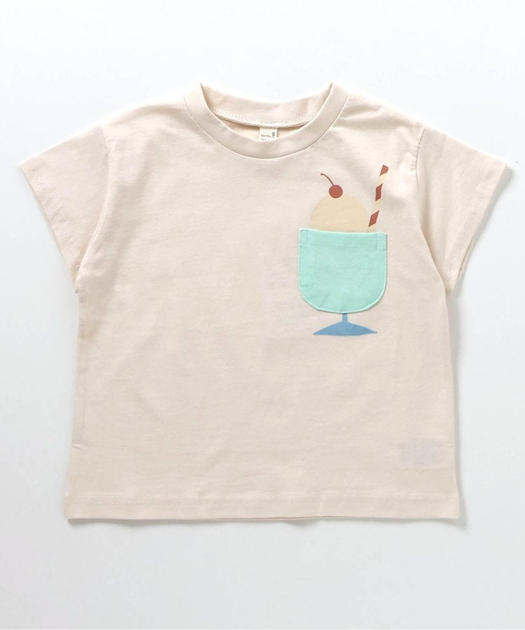 網絡限定口袋圖案T恤