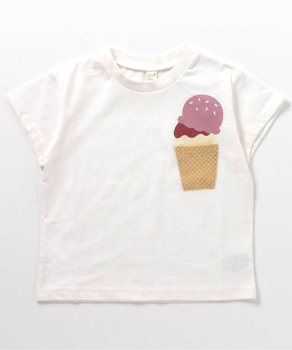 網絡限定口袋圖案T恤