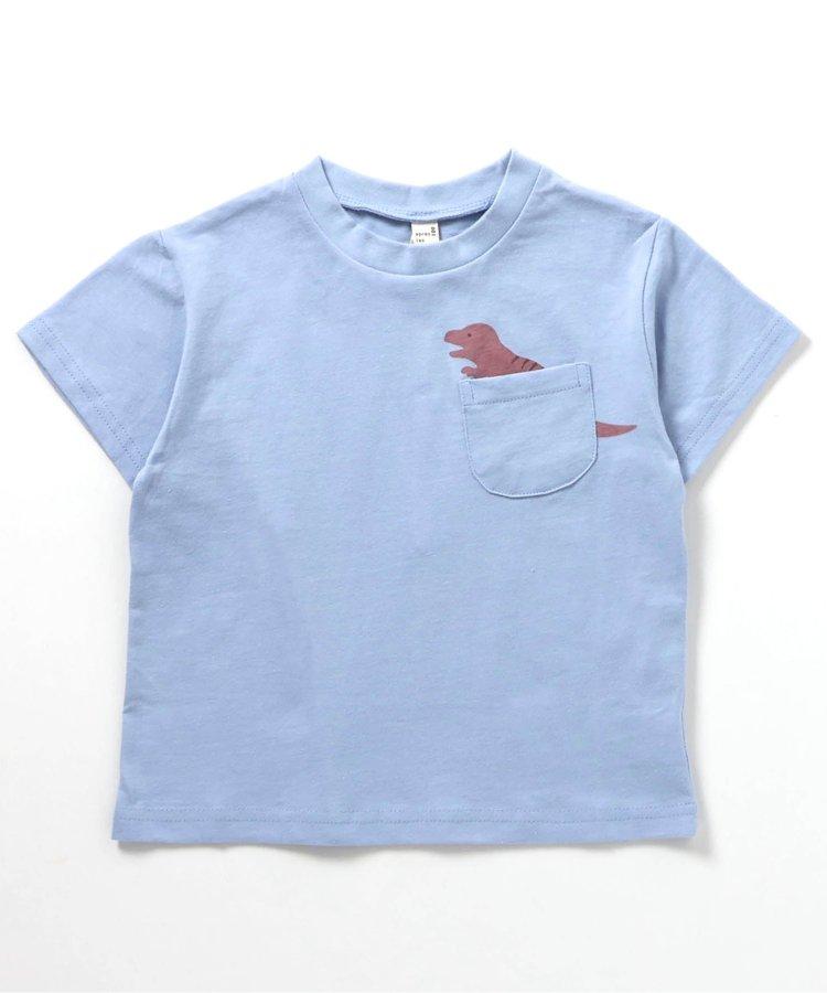 網絡限定口袋圖案T恤