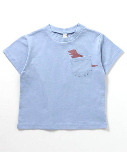 網絡限定口袋圖案T恤