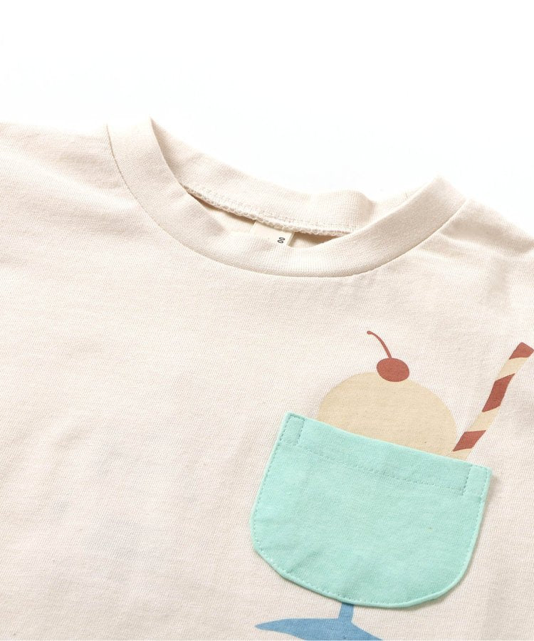 網絡限定口袋圖案T恤