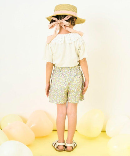 帶領口收褶T恤部分網絡限定顏色