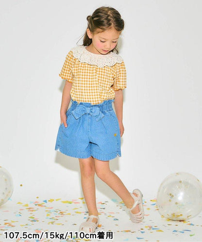 帶領口收褶T恤部分網絡限定顏色