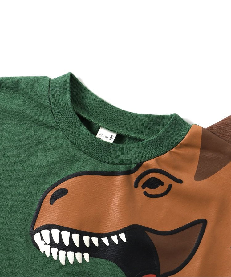 3色3款立體圖案T恤