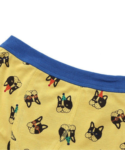 3P男士內褲 布爾狗&FO微笑平角內褲