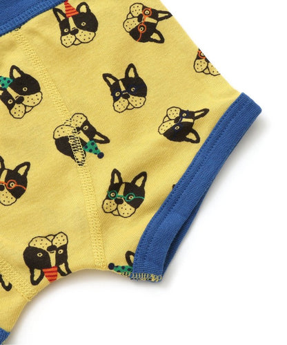 3P男士內褲 布爾狗&FO微笑平角內褲