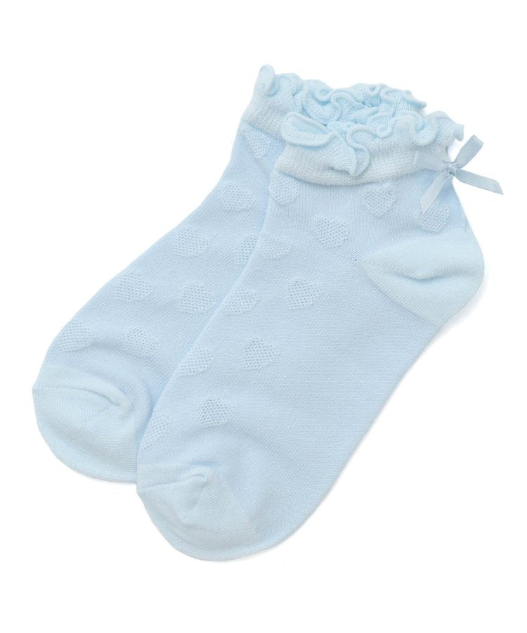 3P套裝 心形透視圖案短襪