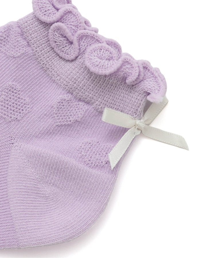 3P套裝 心形透視圖案短襪