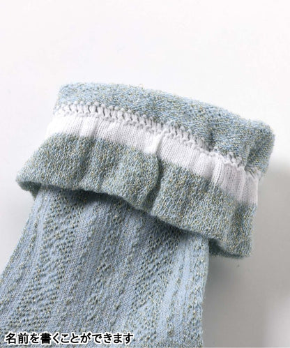 3P對象 透明褶邊襪