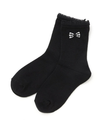 3P對象 單點褶邊襪